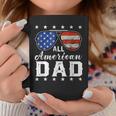 All American Dad 4Th Of July Usa America Flag Sunglasses Coffee Mug Unique Gifts