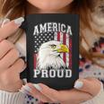America Proud American Eagle Us Flag 4Th Of July Coffee Mug Funny Gifts
