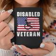 American Flag Retro Vintage Disabled Veteran Retro Vintage Coffee Mug Funny Gifts