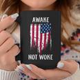 Awake Not Woke Anti Censorship Cancel Culture Coffee Mug Unique Gifts