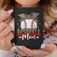 Baseball Mom Life Game Day Leopard Cute Mothers Day Coffee Mug Unique Gifts