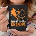 Basketball Opa Schwarzes Tassen mit Spielergrafik Lustige Geschenke