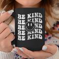 Be Kind Retro Happy Face – Vintage Positivity Coffee Mug Unique Gifts