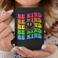 Be Kind Retro Happy Face Vintage Positivity Coffee Mug Unique Gifts