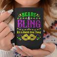 Beads & Bling Its A Mardi Gras Thing Funny Men Women Coffee Mug Funny Gifts