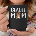 Beagle Mom Cute Beagle Art Graphic Beagle Dog Mom Coffee Mug Funny Gifts