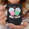 Bes Teas Cute Bestie Bubble Tea Boba Best Friends Coffee Mug Funny Gifts