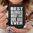 Best Bearded Whiskey Lovin Dog Dad Ever Coffee Mug Unique Gifts