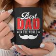 Best Dad In The World Papa Father Daddy Stepdad Poppa Family Gift For Mens Coffee Mug Unique Gifts