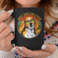 Best Dog Dad Ever Retro Vintage Beagle Dog Lover Gift Gift For Mens Coffee Mug Unique Gifts