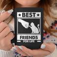 Best Friends For Life Cat Coffee Mug Unique Gifts