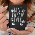 Best Papaw Dog Dad Ever Fathers Day Cute Fathers Coffee Mug Unique Gifts