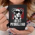 Best Pitbull Dad Mens Funny American Pit Bull Gift For Mens Coffee Mug Unique Gifts