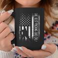 Best Pucking Dad Ever Vintage Usa Flag Hockey Fathers Day Gift For Mens Coffee Mug Unique Gifts