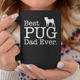 Best Pug Dad EverFunny Pet Kitten Animal Parenting Coffee Mug Unique Gifts