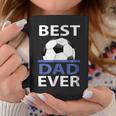 Best Soccer Dad Ever With Soccer Ball Gift For Mens Coffee Mug Unique Gifts