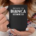 Bianca Personalized Birthday Idea Girl Women Name Bianca Coffee Mug Unique Gifts