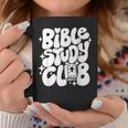 Bible Study Club Groovy Religious Christian Hippie Coffee Mug Unique Gifts