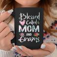 Blessed To Be Called Mom And Grams Flower Gifts Coffee Mug Funny Gifts