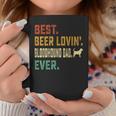 Bloodhound Dog Lover Best Beer Loving Bloodhound Dad Gift For Mens Coffee Mug Unique Gifts