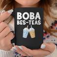 Boba Girl Bes Teas Besties Bubble Tea Best Friends Coffee Mug Funny Gifts