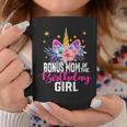 Bonus Mom Of The Birthday Girl Mothers Day Unicorn Birthday Coffee Mug Unique Gifts
