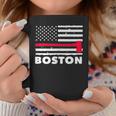 Boston Us Flag Pocket Firefighter Thin Red Line Fireman Gift Coffee Mug Funny Gifts