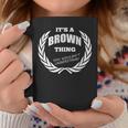 Brown Custom Name Funny Saying Personalized Names Gifts Coffee Mug Funny Gifts