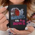 Burnouts Or Bows Gender Reveal – Dad Mom Witty Party Coffee Mug Unique Gifts