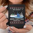 Byebuddyhopeyou Find Your Dad Whale Ugly Xmas Sweater Coffee Mug Unique Gifts