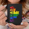 Canada Day Gay Half Canadian Flag Rainbow Lgbt T-Shirt Coffee Mug Unique Gifts