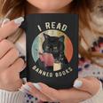 Cat I Read Banned Books Funny Bookworms Reading Book Coffee Mug Unique Gifts