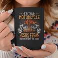Christian Biker Im That Motorcycle Riding Jesus Freak Faith Coffee Mug Funny Gifts