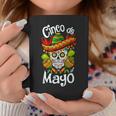 Cinco De Mayo Skull Sombrero Mexican Men Women Funny Gift Coffee Mug Unique Gifts