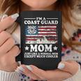 Coast Guard Mom American Flag Military Family Gift Gift For Womens Coffee Mug Unique Gifts