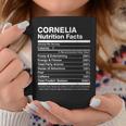 Cornelia Nutrition Facts Name Named Funny Coffee Mug Funny Gifts