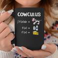 Cowculus Cow Math Nerdy Student Teacher Mathematician Coffee Mug Funny Gifts
