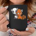 Cute Kawaii Panda Hugging Red Panda Coffee Mug Funny Gifts