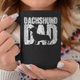 Dachshund Dad Wiener Father Fathers Day Vintage Gift Coffee Mug Funny Gifts