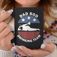 Dad Bod Drinking Team American Us Flag Vintage Fathers Day Coffee Mug Funny Gifts