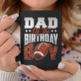 Dad Football Birthday Boy Family Baller B-Day Party Coffee Mug Personalized Gifts