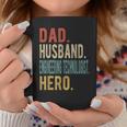 Dad Husband Engineering Technologist Hero Gift For Mens Coffee Mug Unique Gifts