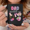 Dad Of The Birthday Girl Spa Party Nail Polish Makeup Bday Coffee Mug Personalized Gifts