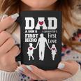 Dad Son First Hero Daughter First Love Fathers Day Coffee Mug Unique Gifts