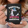Dadcorn 1 Kid Fathers Day Dad Unicorn Daughter Girl Coffee Mug Unique Gifts