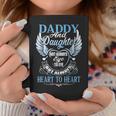 Daddy & Daughter Love Heart Fathers Day Gift From A Daughter Coffee Mug Funny Gifts