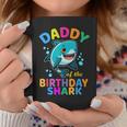 Daddy Of The Shark Birthday Dad Matching Family Bday Coffee Mug Unique Gifts