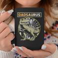 Dadsaurus Dad Dinosaur Fathers Day Gift Coffee Mug Funny Gifts