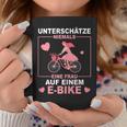 Damen E-Bike Fahrrad Fahren Fahrradfahrer Fahrradfahrerin Tassen Lustige Geschenke