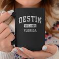 Destin Florida Fl Vintage Established Sports Design Coffee Mug Personalized Gifts